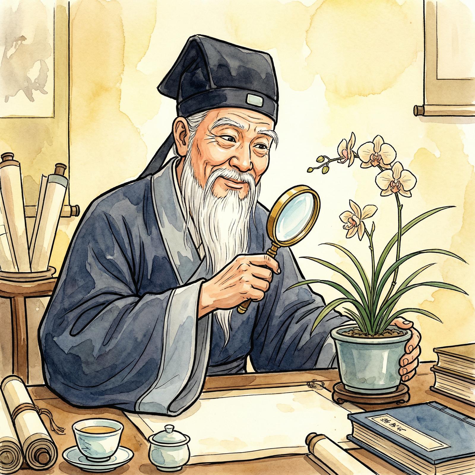 大奶植物专家林伯远